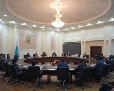Состоялось заседание Общественного Совета г.Талдыкоргана