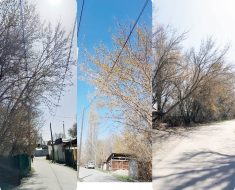 По ул.Гагарина 14, 20, 28 ветки деревьев лежат на проводах, некоторые вот-вот упадут.
